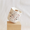 Keramik-Hochzeitsdekoration Terrazzo Kerzenglas